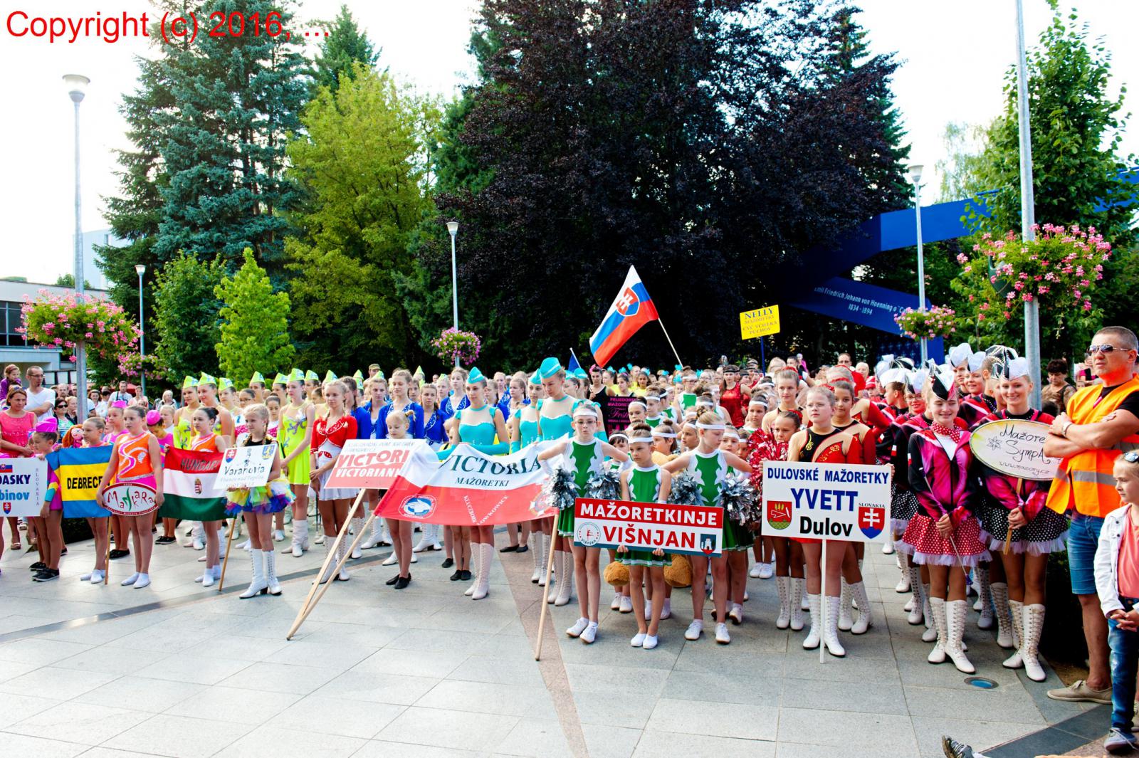 Fotogaléria Majstrovstvá Európy v mažoretkovom športe 1. časť (6.-10.7.2016) (48) Majstrovstvá Európy v mažoretkovom športe 1. časť (6.-10.7.2016)